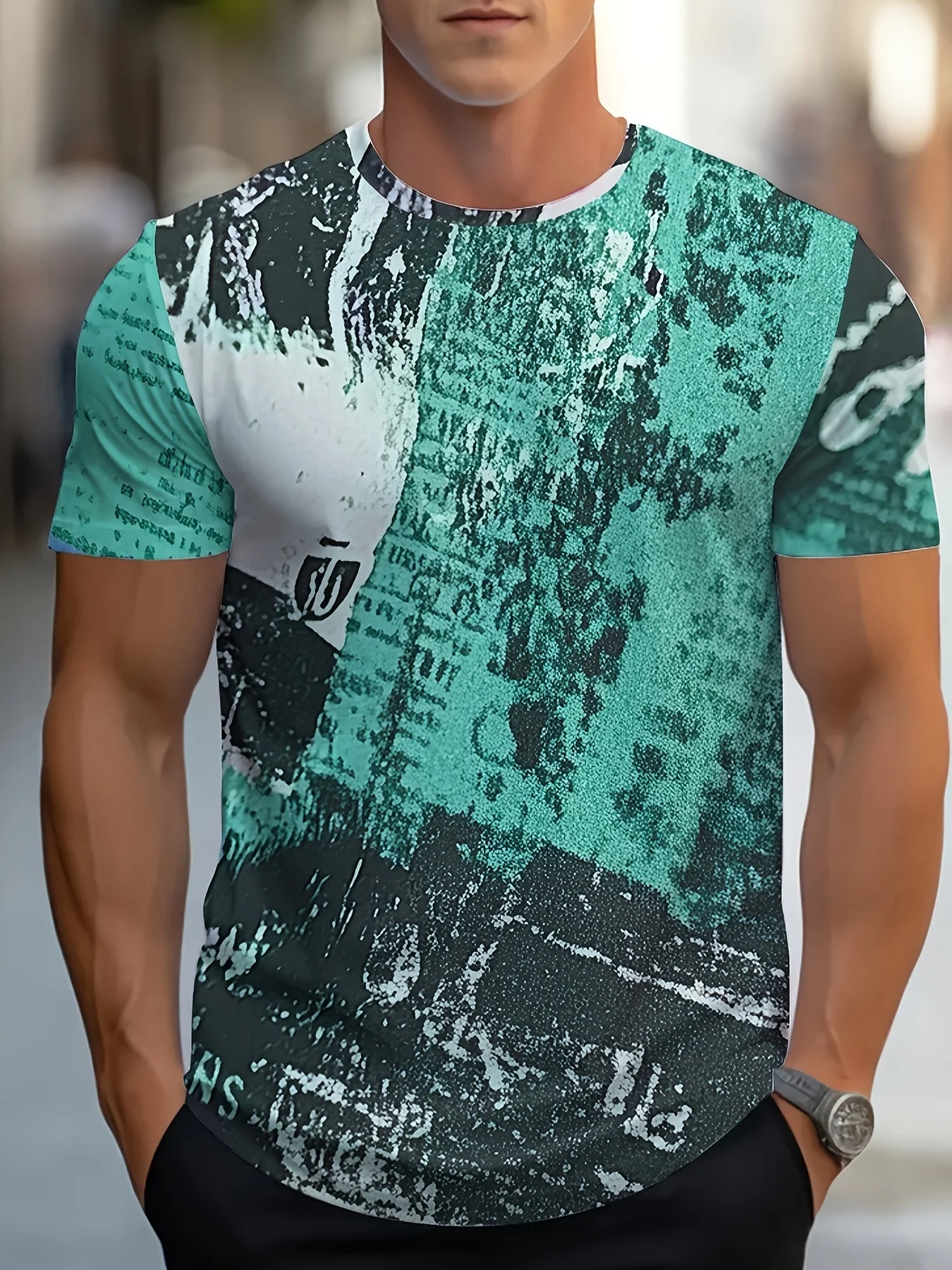 Мужская мода 3D цифровая печать, быстросохнущая, дышащая, для рыбалки, пешего туризма, бега на открытом воздухе, фитнеса, с короткими рукавами с круглым вырезом4
Мужская мода 3D цифровая печать, быстросохнущая, дышащая, для рыбалки, пешего туризма, бега на открытом воздухе, фитнеса, с короткими рукавами с круглым вырезом4