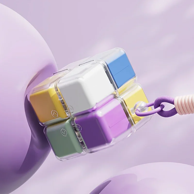 1PC Creative Magic Cube 8-Grid Medicine Storage Box - Sealed and Moisture proof, Comes with Hanging Rope - Essential for Travel
1PC Creative Magic Cube 8-Grid Medicine Storage Box - Sealed and Moisture proof, Comes with Hanging Rope - Essential for Travel