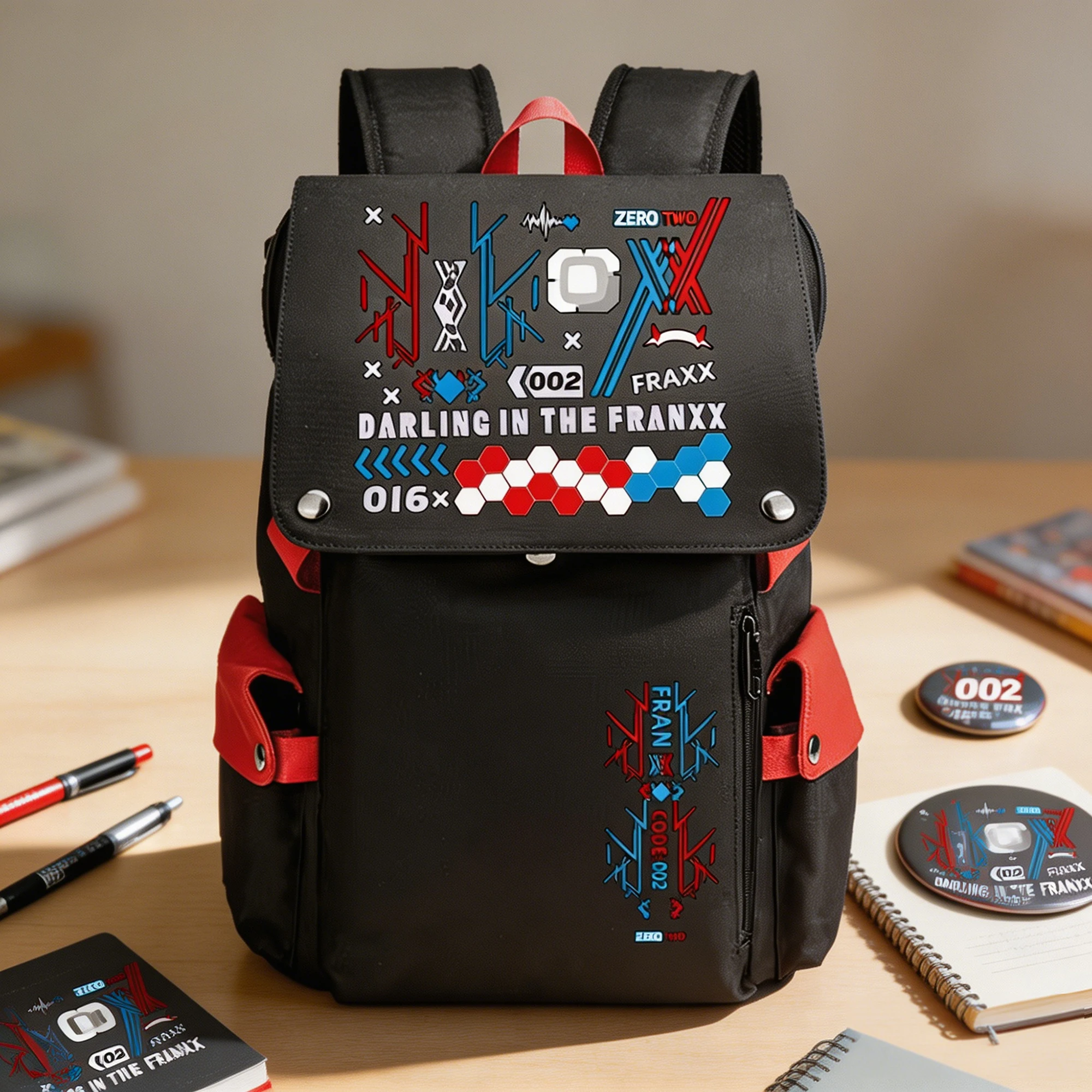 DARLING in the FRANXX ZERO TWO Anime Backpack USB Laptop Bag Large Capacity School Backpack Girls Travel Rugzak Cartoon Bookbag
DARLING in the FRANXX ZERO TWO Anime Backpack USB Laptop Bag Large Capacity School Backpack Girls Travel Rugzak Cartoon Bookbag