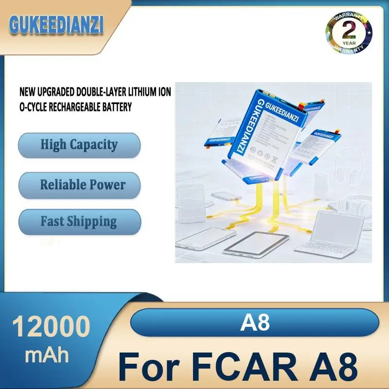Battery For FCAR F8S F8D F7S A8 C8
Battery For FCAR F8S F8D F7S A8 C8