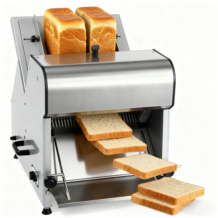 Kitchen Stainless Steel Bakery Equipment Wholesale Toaster Cutter Bread Slicer Machine In Making Bread Machine 12mm Per Slicer
Kitchen Stainless Steel Bakery Equipment Wholesale Toaster Cutter Bread Slicer Machine In Making Bread Machine 12mm Per Slicer