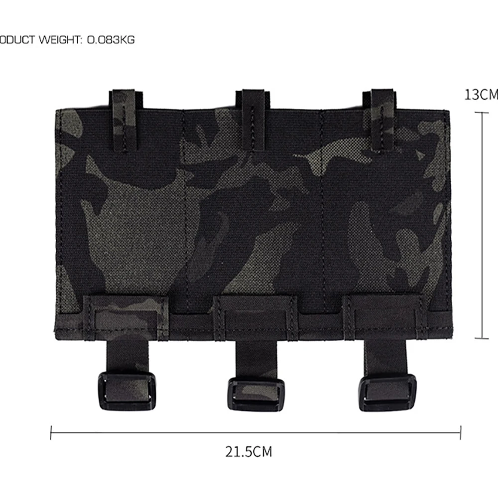 Тактическая многоцелевая комбинация с эластичной фиксированной тройной эластичной панелью для журнальных сумок двойного назначения.
Тактическая многоцелевая комбинация с эластичной фиксированной тройной эластичной панелью для журнальных сумок двойного назначения.