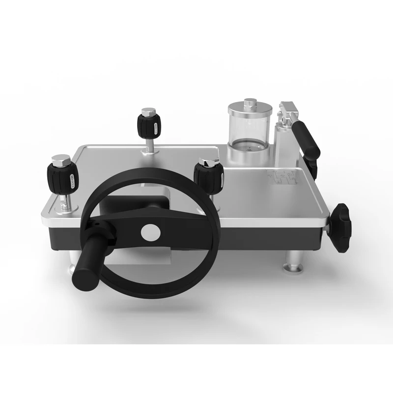 Water Pressure Calibration Machine Desktop Hydraulic Pump Pressure Calibrator 0-100Mpa