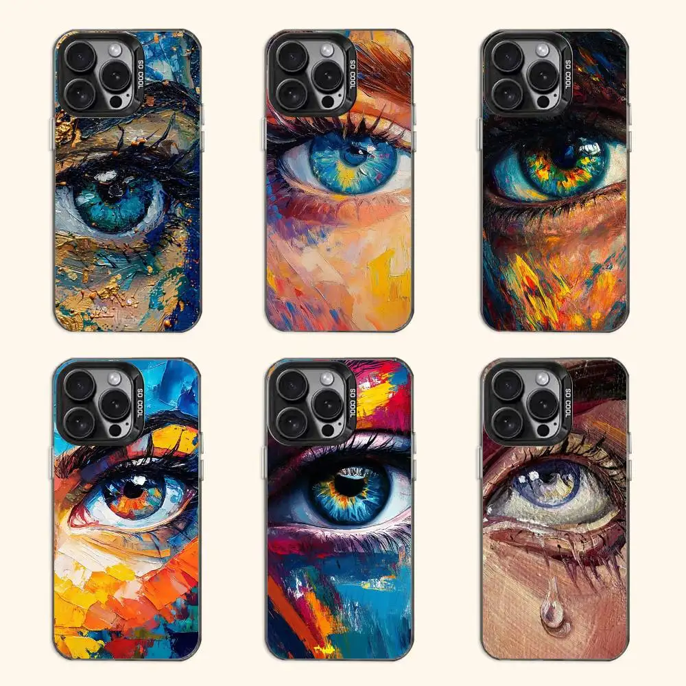 Colorful eyes Phone Case For iPhone 17 16e 16 15 14 13 12 11 Pro Max X XR XS MAX Back Cover
Colorful eyes Phone Case For iPhone 17 16e 16 15 14 13 12 11 Pro Max X XR XS MAX Back Cover
