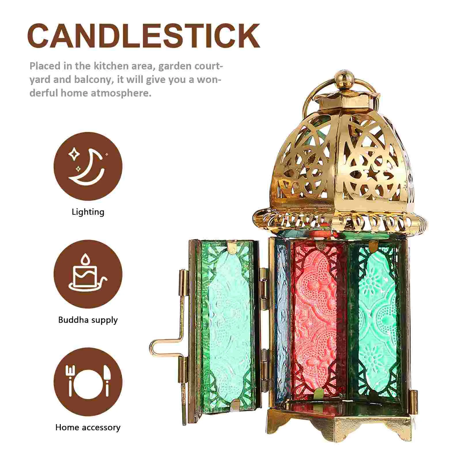 2 Pcs European-style Candlestick Festival Creative Decor Tabletop Ornament Wall Lamp Candleholder Multi-layer
2 Pcs European-style Candlestick Festival Creative Decor Tabletop Ornament Wall Lamp Candleholder Multi-layer
