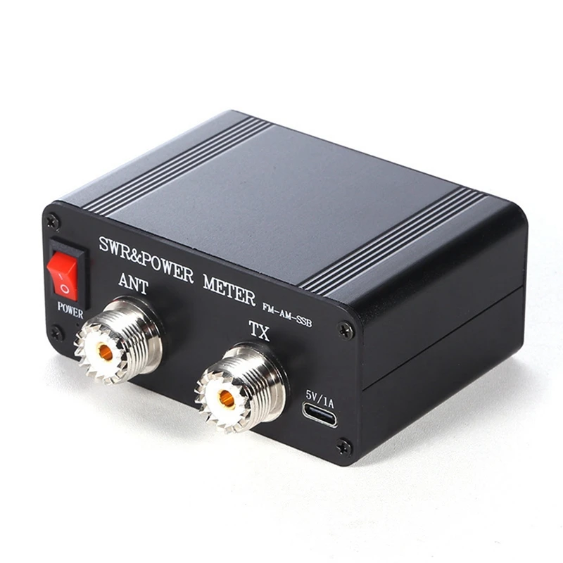 24-Hour Delivery 120W Digital Power Standing Wave Meter SWR Meter Rechargeable Color HD Display Screen FM-AM
24-Hour Delivery 120W Digital Power Standing Wave Meter SWR Meter Rechargeable Color HD Display Screen FM-AM