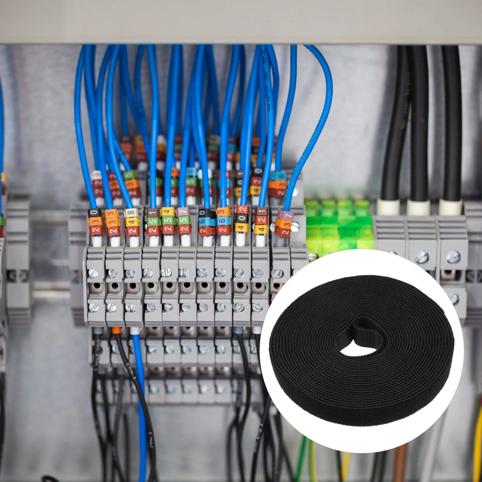 1 Roll Meters Cable Ties Wire Cable Straps Management Straps For Cord Organizer Reusable Self-Gripping Fastening Tool
1 Roll Meters Cable Ties Wire Cable Straps Management Straps For Cord Organizer Reusable Self-Gripping Fastening Tool