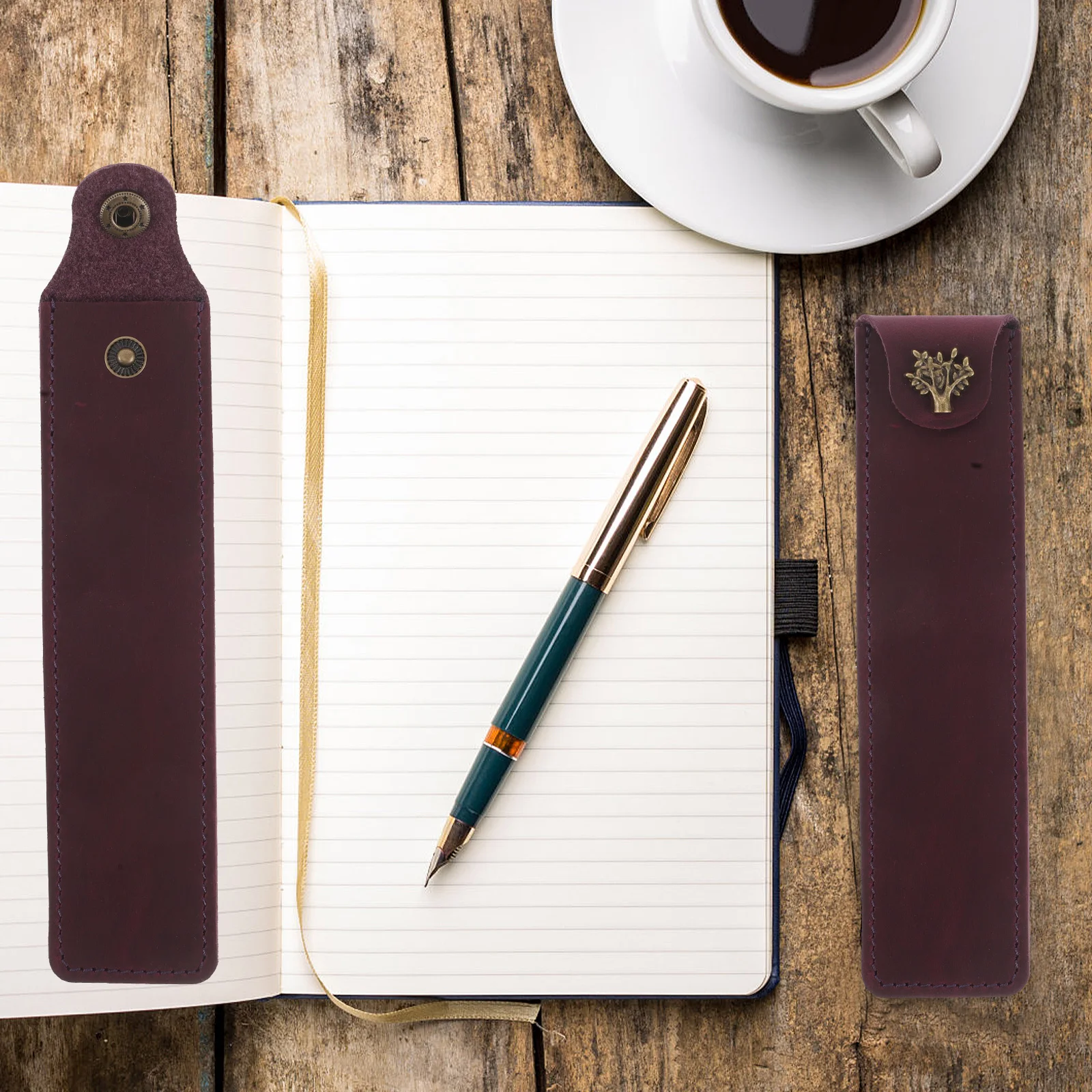 2Pcs Vintage Cowhide Pen Holder Slim and Portable Pen and Pencil Sleeve Stylish Organizer Case for School Office Travel
2Pcs Vintage Cowhide Pen Holder Slim and Portable Pen and Pencil Sleeve Stylish Organizer Case for School Office Travel