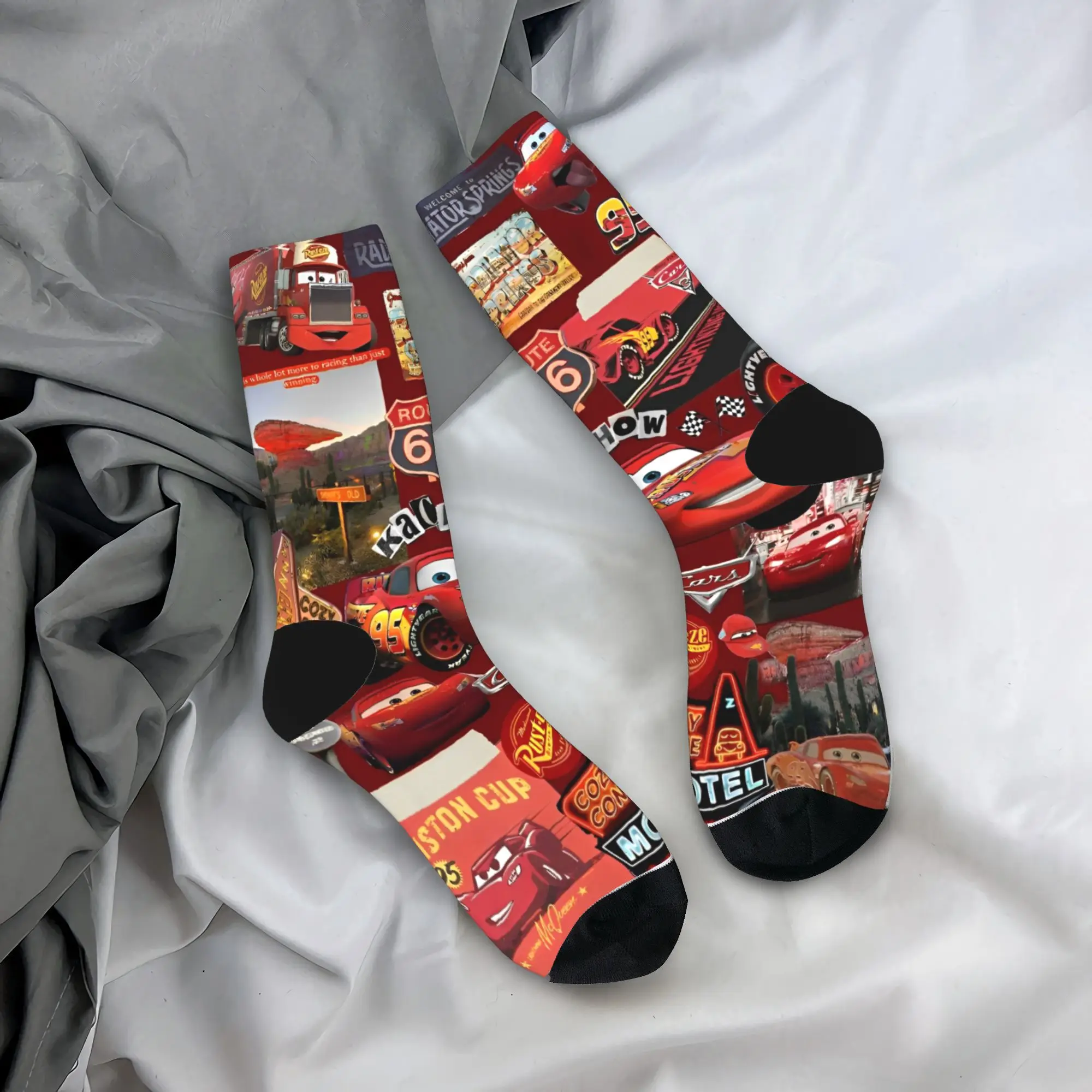Новые мужские носки Harajuku Cars Lightning Mcqueen Sock, спортивные женские носки из полиэстера, весна-лето, осень-зима
Новые мужские носки Harajuku Cars Lightning Mcqueen Sock, спортивные женские носки из полиэстера, весна-лето, осень-зима