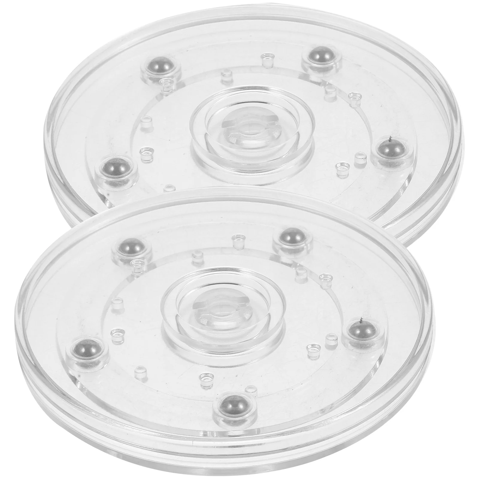 2Pcs Acrylic Turntable Clear Rotating Desktop Plate Smooth Surface Storage Seasoning Jar Flower Arrangement Bonsai Plant Home
2Pcs Acrylic Turntable Clear Rotating Desktop Plate Smooth Surface Storage Seasoning Jar Flower Arrangement Bonsai Plant Home
