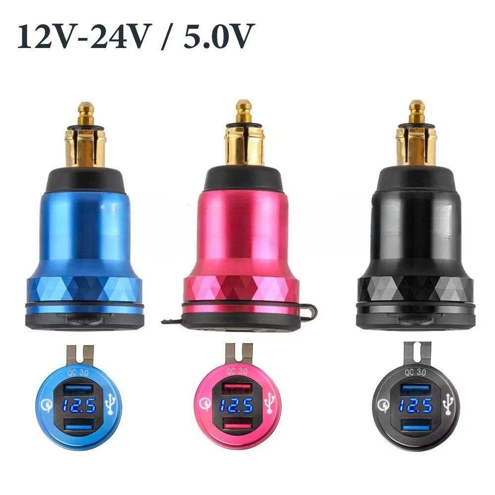 Motorcycle USB Charger 12V Fast Charger Power Adapter With Button switch for Ducati Honda BMW R1200GS R1250GS F800GS F650GS
Motorcycle USB Charger 12V Fast Charger Power Adapter With Button switch for Ducati Honda BMW R1200GS R1250GS F800GS F650GS