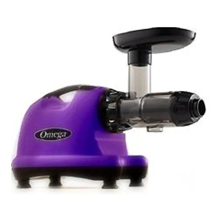Nutrition Center quiet dual-stage slow speed masticating juicer for home use, purple ABS plastic, 80 RPM high juice yield, 150W
Nutrition Center quiet dual-stage slow speed masticating juicer for home use, purple ABS plastic, 80 RPM high juice yield, 150W
