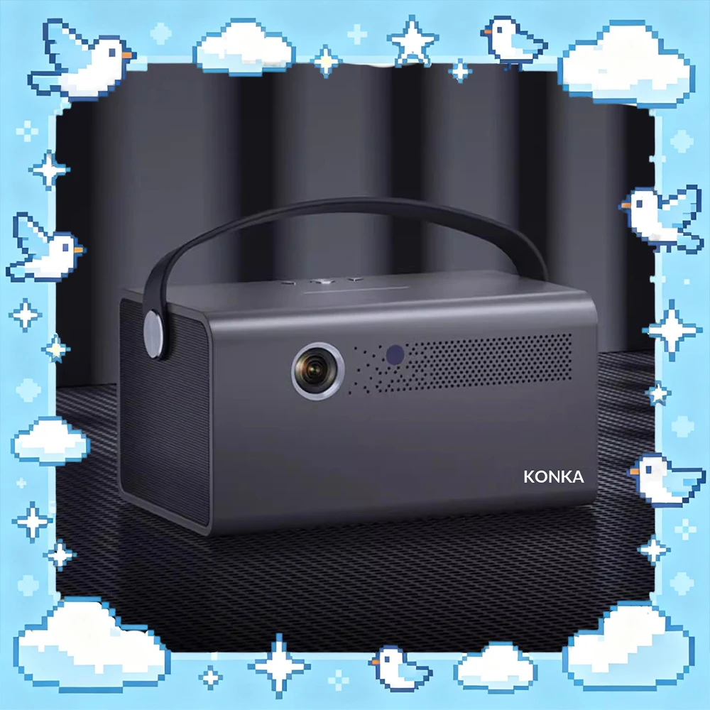 Проектор KONKA S3 1080P, 1000 ANSI люмен, с высокой контрастностью, поддержкой четырехсторонней коррекции, автофокусом, Bluetooth, идеально подходит для подарков
Проектор KONKA S3 1080P, 1000 ANSI люмен, с высокой контрастностью, поддержкой четырехсторонней коррекции, автофокусом, Bluetooth, идеально подходит для подарков