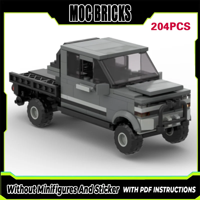 Конструктор City Car Model MOC: Внедорожный пикап из строительных блоков, модульная технология, подарки, праздничный набор для сборки, детские игрушки
Конструктор City Car Model MOC: Внедорожный пикап из строительных блоков, модульная технология, подарки, праздничный набор для сборки, детские игрушки