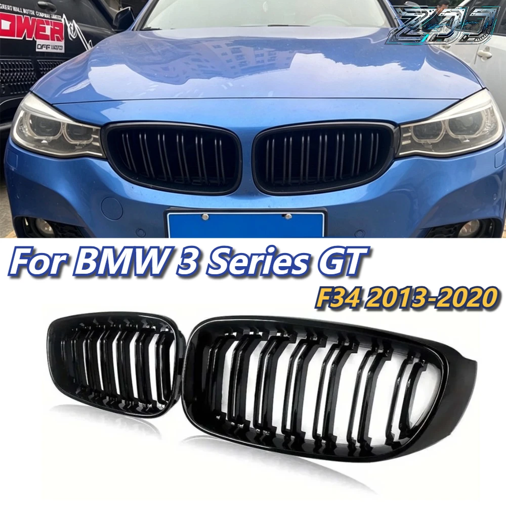 Front Bumper Racing Grills For BMW 3 Series GT F34 2013-2020 Dual Slat Kidney Grille Glossy Black Replacement Tuning
Front Bumper Racing Grills For BMW 3 Series GT F34 2013-2020 Dual Slat Kidney Grille Glossy Black Replacement Tuning