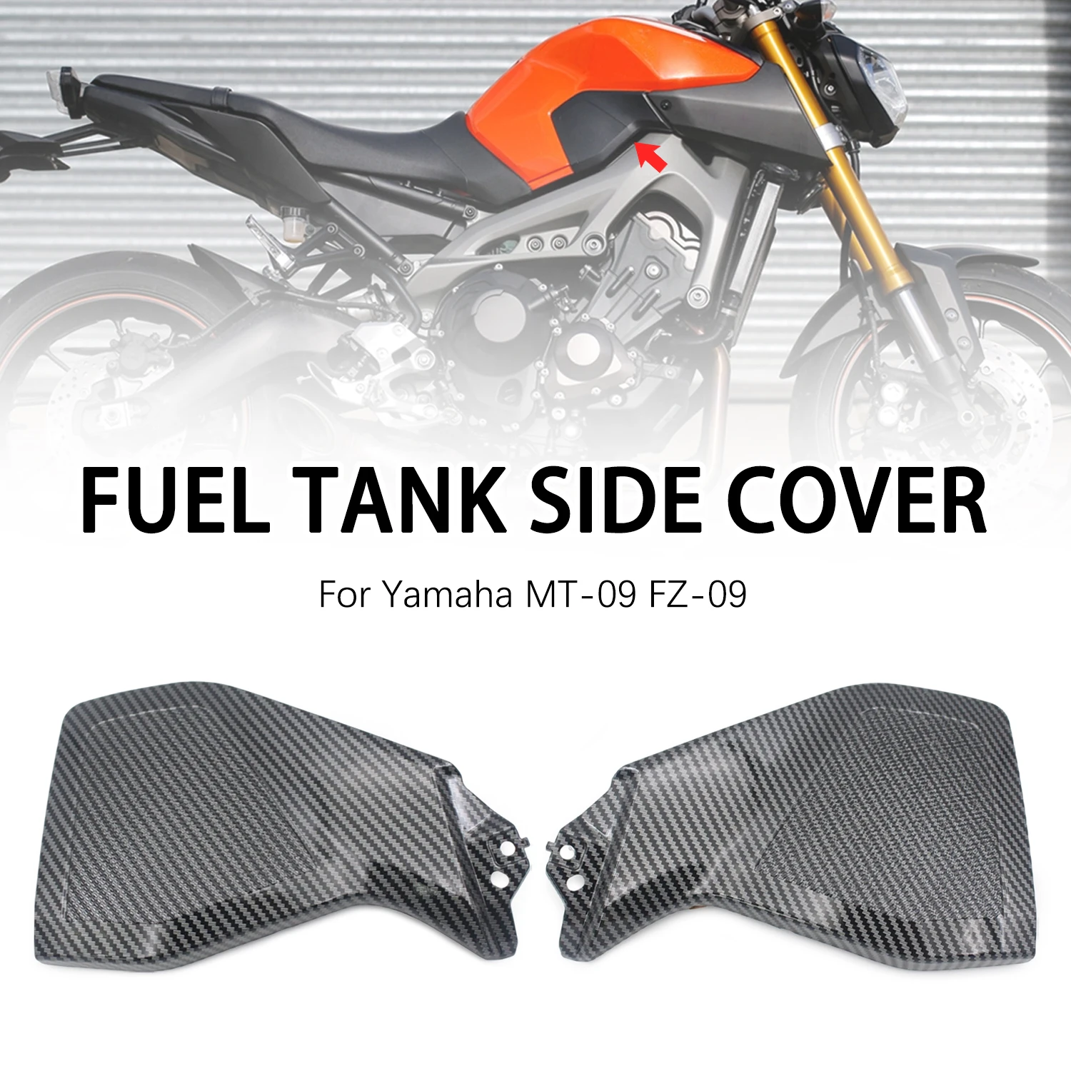Motorcycle Tank Side Cover Fairing Body Parts Replacement For Yamaha MT09 FZ09 MT-09 FZ-09 2012 2013 2014 2015 2016 2017-2020
Motorcycle Tank Side Cover Fairing Body Parts Replacement For Yamaha MT09 FZ09 MT-09 FZ-09 2012 2013 2014 2015 2016 2017-2020
