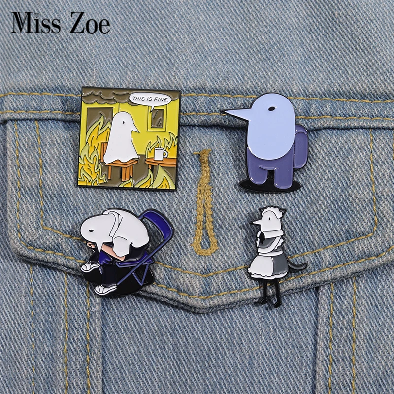 This is Fine Enamel Pins Custom Oyasumi Punpun Birds Brooches Lapel Badges Cartoon Animal Jewelry Gift for Kids Friends
This is Fine Enamel Pins Custom Oyasumi Punpun Birds Brooches Lapel Badges Cartoon Animal Jewelry Gift for Kids Friends