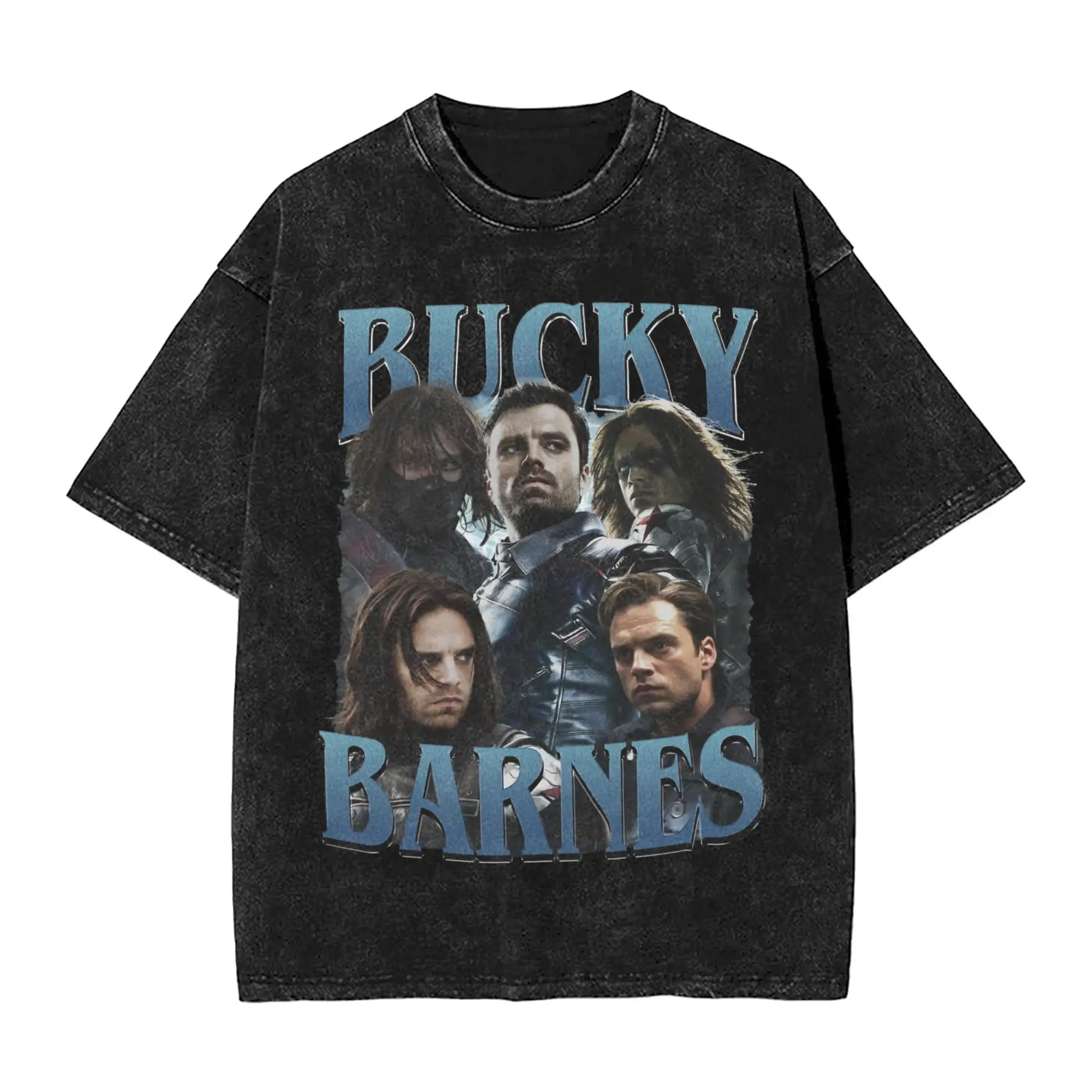Bucky Barnes Thunderbolts Winter Soldier Washed T Shirts Streetwear Hip Hop Vintage T-Shirts Shirt Men Cotton Oversize Summer
Bucky Barnes Thunderbolts Winter Soldier Washed T Shirts Streetwear Hip Hop Vintage T-Shirts Shirt Men Cotton Oversize Summer