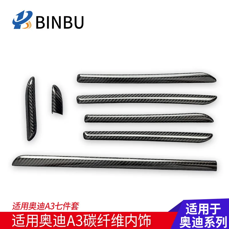 Suitable for Audi A3 carbon fiber interior central control panel carbon fiber trim door modification S3 carbon fiber interior mo
Suitable for Audi A3 carbon fiber interior central control panel carbon fiber trim door modification S3 carbon fiber interior mo