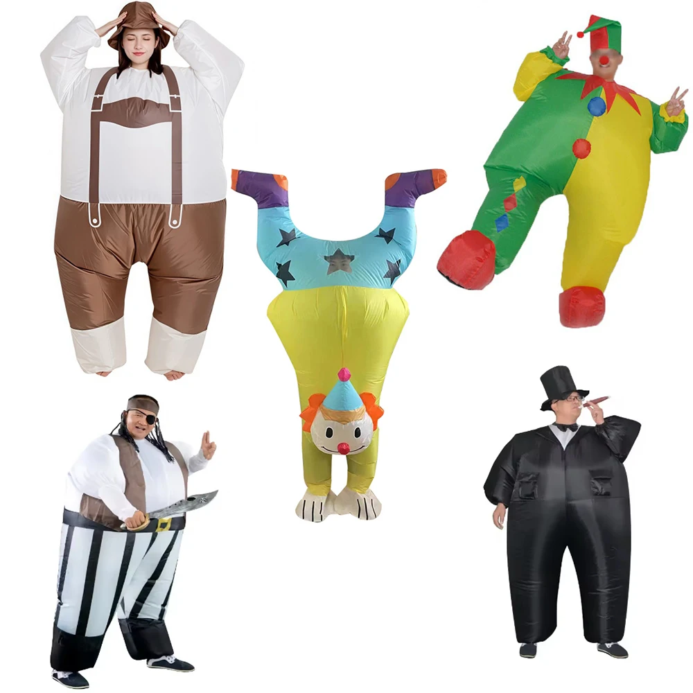 Easter Cosplay Handstand Clown Inflatable Costume Funny Blow Up Clown Outfit Party Dress Clothes Christmas Funny Suits For Adut
Easter Cosplay Handstand Clown Inflatable Costume Funny Blow Up Clown Outfit Party Dress Clothes Christmas Funny Suits For Adut