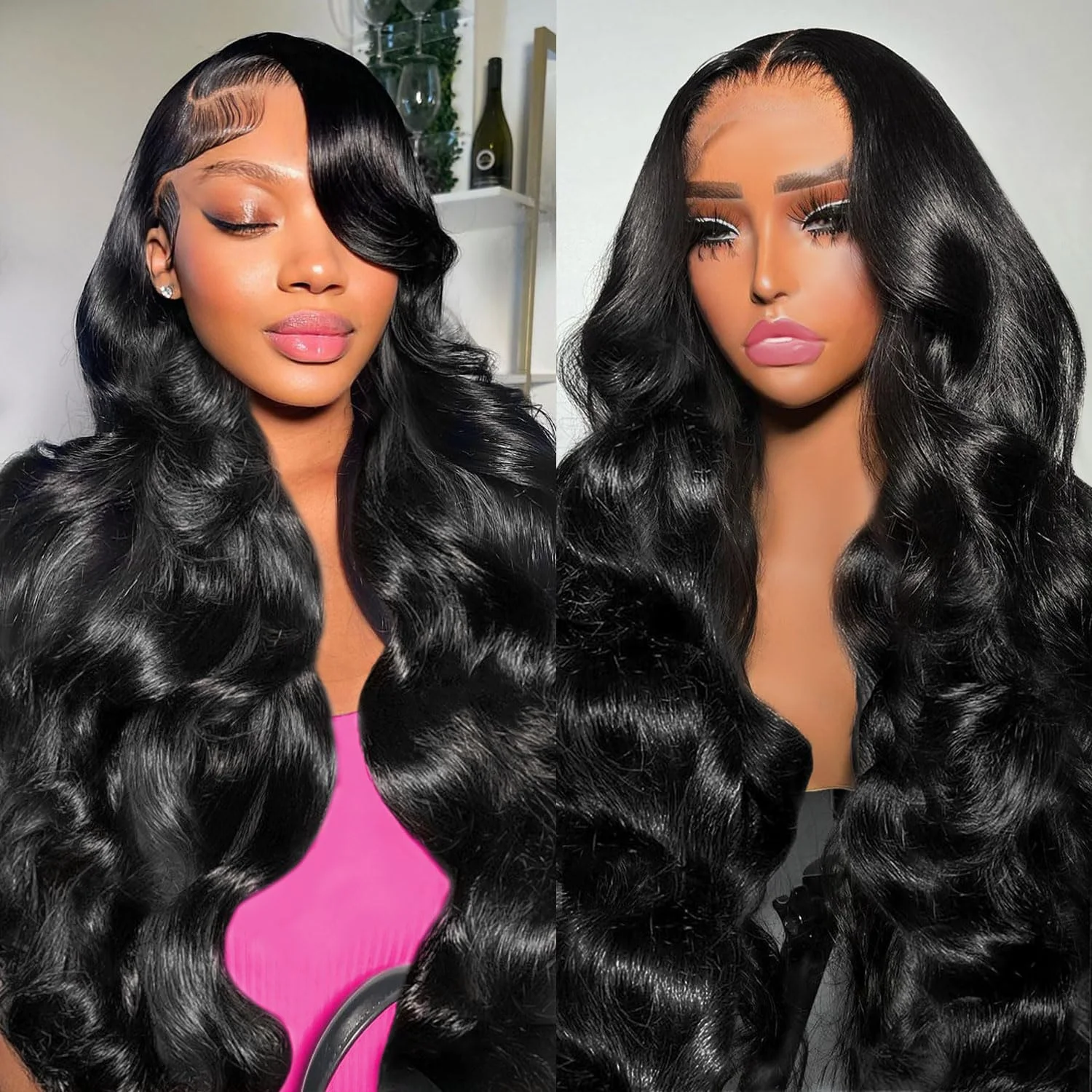 220 Density Body Wave Lace Human Hair Frontal Wig 13x4 13x6 Hd Transparent Lace Wigs For BLack Women Pre Plucked Front Hair Wigs
220 Density Body Wave Lace Human Hair Frontal Wig 13x4 13x6 Hd Transparent Lace Wigs For BLack Women Pre Plucked Front Hair Wigs