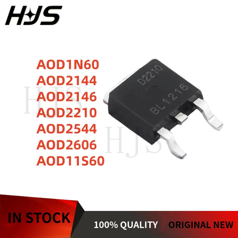 10PCS AOD1N60 AOD2544 AOD2146 AOD2144 AOD11S60 AOD2210 AOD2606 1N60 2544 2146 2144 11S60 2210 2606 TO-252 Brand New
10PCS AOD1N60 AOD2544 AOD2146 AOD2144 AOD11S60 AOD2210 AOD2606 1N60 2544 2146 2144 11S60 2210 2606 TO-252 Brand New