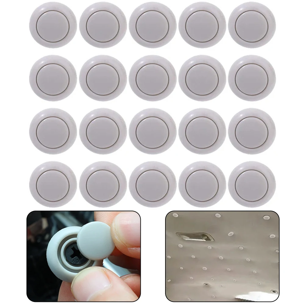 20Pcs Car Roof Liner Ceiling Kit Repair Buckle Sagging Headliner Pins Rivet Sna Pbuckle Diameter Approximately 20 Mm Gray
20Pcs Car Roof Liner Ceiling Kit Repair Buckle Sagging Headliner Pins Rivet Sna Pbuckle Diameter Approximately 20 Mm Gray