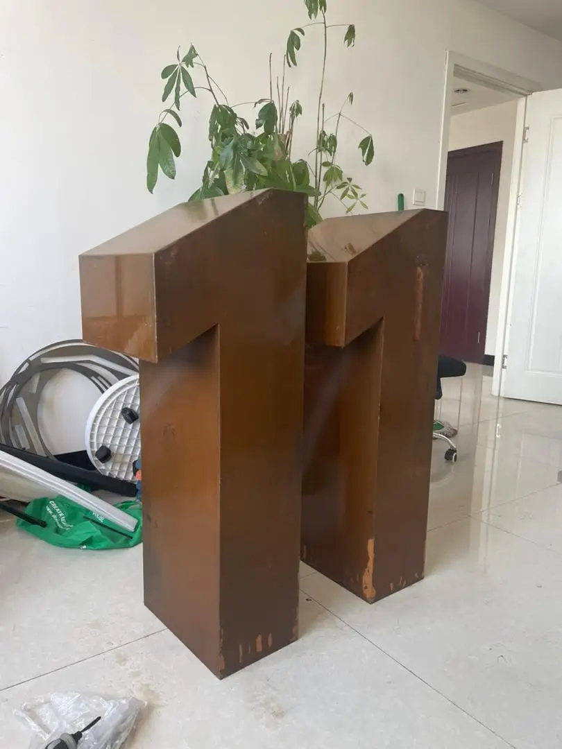 Corten Steel Weather Resistant Freestanding Waterproof Mailbox Garden Decorative Large Capacity
Corten Steel Weather Resistant Freestanding Waterproof Mailbox Garden Decorative Large Capacity