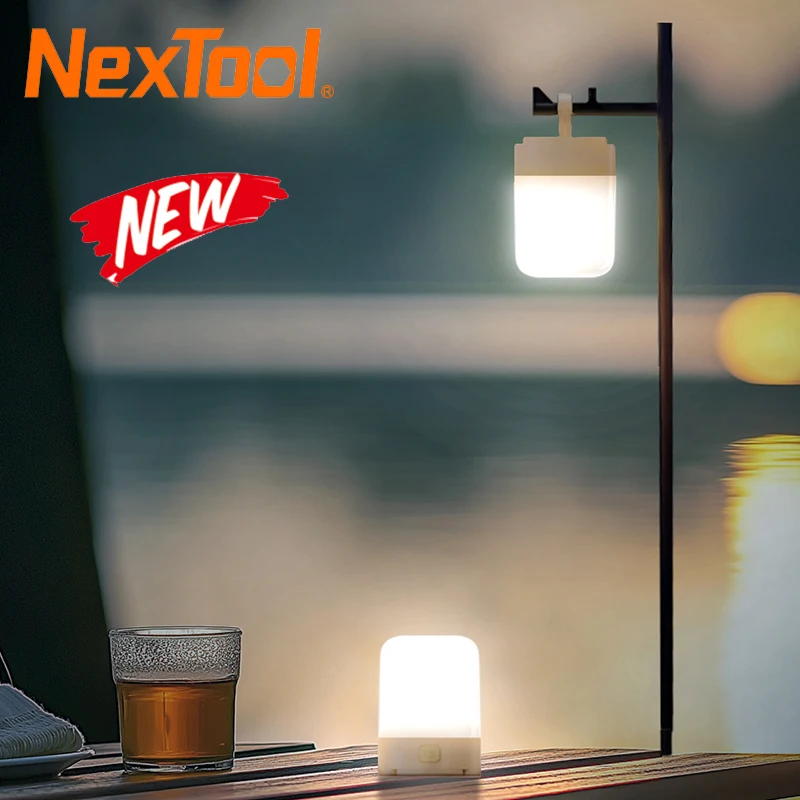 Новинка 2023 года, светильник для кемпинга NexTool, многофункциональный фонарь, магнитный подвесной светильник, 600 люмен, уличный предупредительный световой сигнал для пешего туризма
Новинка 2023 года, светильник для кемпинга NexTool, многофункциональный фонарь, магнитный подвесной светильник, 600 люмен, уличный предупредительный световой сигнал для пешего туризма