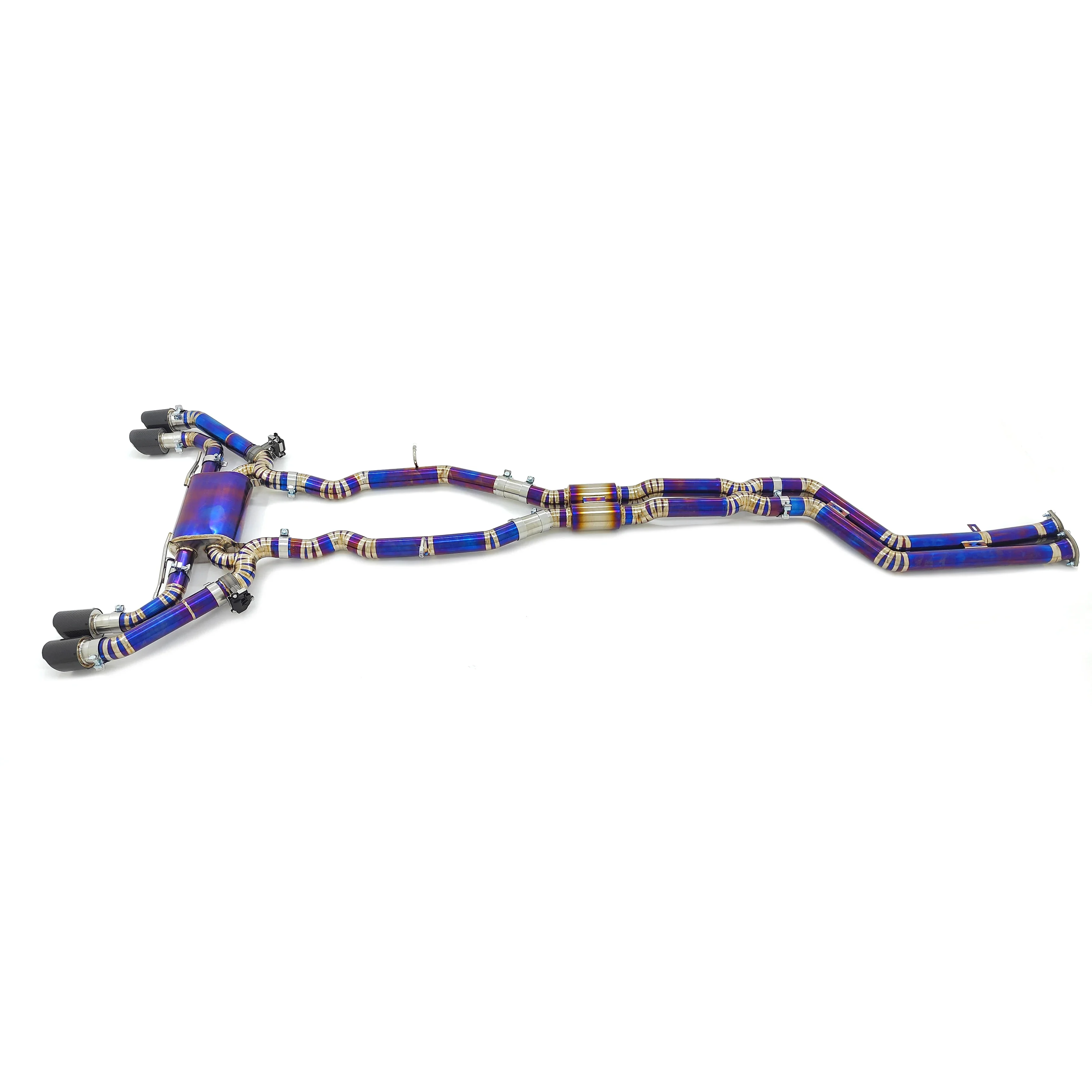 Выхлопной глушитель с титановым клапаном для S58 X3M F97 X4M F98 3,0 T Catback Valvetronic глушитель автомобильные аксессуары 
Выхлопной глушитель с титановым клапаном для S58 X3M F97 X4M F98 3,0 T Catback Valvetronic глушитель автомобильные аксессуары