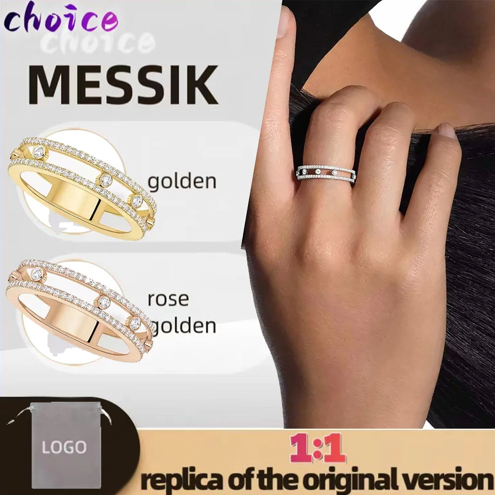 Minimalist New Pure Silver s925 MOVE ROMANE Series Messi Family Personalized Trendy Women's Gift Ring
Minimalist New Pure Silver s925 MOVE ROMANE Series Messi Family Personalized Trendy Women's Gift Ring