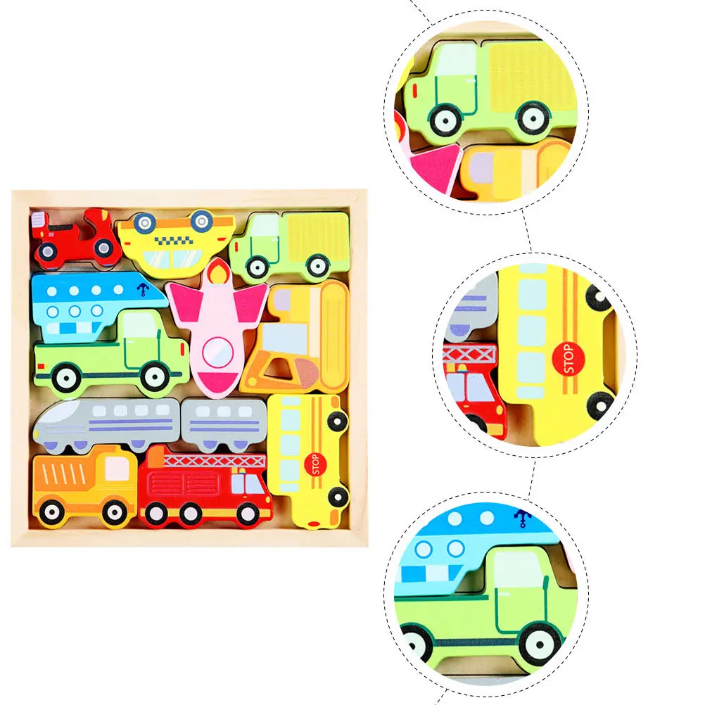Transportation Toddler Puzzle Durable Interactive Learning Household Kids Puzzle Educational Wooden Toddler Accessory
Transportation Toddler Puzzle Durable Interactive Learning Household Kids Puzzle Educational Wooden Toddler Accessory