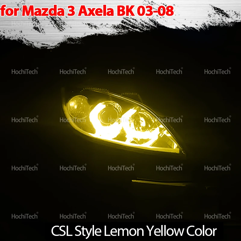 Для Mazda 3 Mazda3 Axela BK Sedan 2003-2008 Модернизация DTM M4 Стиль Белый Желтый Кристалл Фара Дневного света Комплект Ангельских Глаз
Для Mazda 3 Mazda3 Axela BK Sedan 2003-2008 Модернизация DTM M4 Стиль Белый Желтый Кристалл Фара Дневного света Комплект Ангельских Глаз