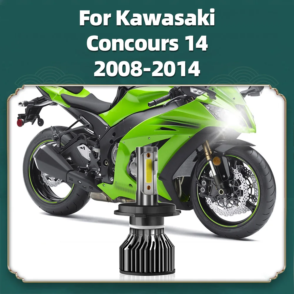 1PC LED H4 Hi/Lo Beam Motorcycle Headlight Bulb 6000K 10000LM Lamp For Kawasaki Concours 14 2008 2009 2010 2011 2012 2013 2014
1PC LED H4 Hi/Lo Beam Motorcycle Headlight Bulb 6000K 10000LM Lamp For Kawasaki Concours 14 2008 2009 2010 2011 2012 2013 2014
