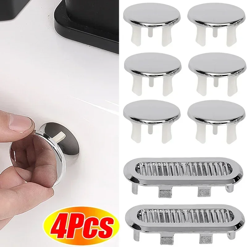 1/4PCS Plastic Bathroom Kitchen Basin Sink Overflow Cover Ring Insert Replacement Chrome Hole Round Drain Caps Basin Accessories
1/4PCS Plastic Bathroom Kitchen Basin Sink Overflow Cover Ring Insert Replacement Chrome Hole Round Drain Caps Basin Accessories