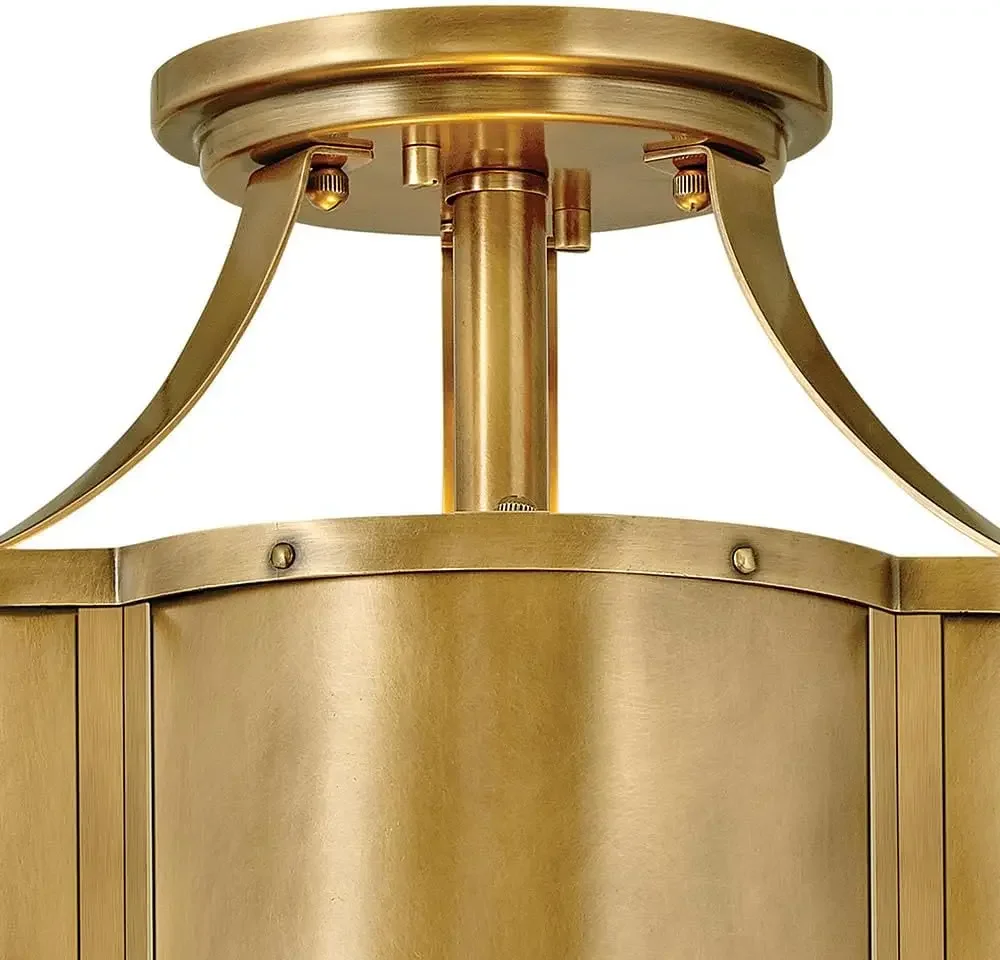 Chance Medium Semi-Flush Mount Ceiling Light - 2-Light, Traditional, Etched Lens -Heritage Brass
Chance Medium Semi-Flush Mount Ceiling Light - 2-Light, Traditional, Etched Lens -Heritage Brass