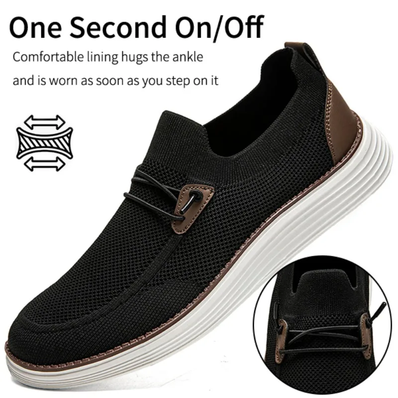 Premium Men's Loafers Slip-On Comfortable Design Sneakers Breathable Lightweight Business Casual Footwear for Daily Wear
Premium Men's Loafers Slip-On Comfortable Design Sneakers Breathable Lightweight Business Casual Footwear for Daily Wear