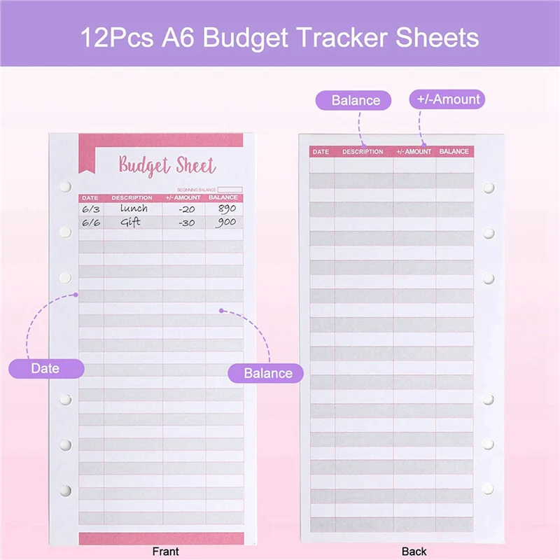 54 Pack A6 Pocket Binder Sets A6 Binder Zipper Pockets Expense Budget Sheets Cash Envelope Labels Stickers Neon Page
54 Pack A6 Pocket Binder Sets A6 Binder Zipper Pockets Expense Budget Sheets Cash Envelope Labels Stickers Neon Page