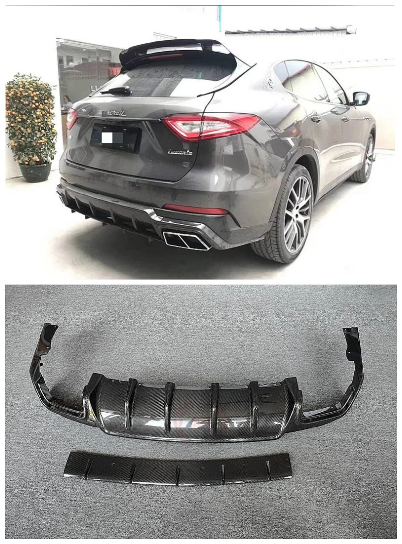 Подходит для Maserati Levante 2016-2022 Высокое качество Настоящее углеродное волокно Автомобильный задний бампер диффузор спойлер Защитная крышка
Подходит для Maserati Levante 2016-2022 Высокое качество Настоящее углеродное волокно Автомобильный задний бампер диффузор спойлер Защитная крышка