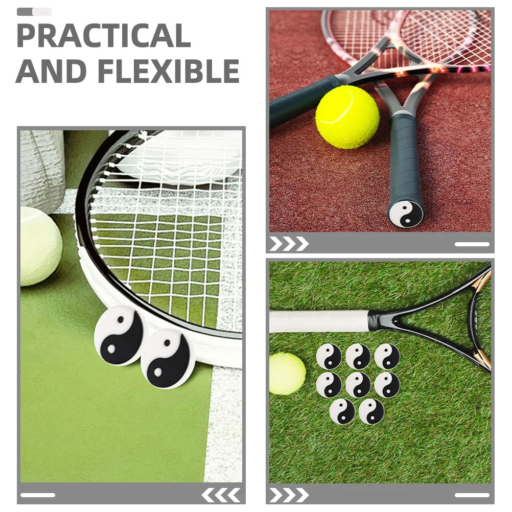 6Pcs Tennis Racquet Dampener Silicone Vibration Stopper Shock Absorbing Tool for Improved Precision Lightweight Easy to Install
6Pcs Tennis Racquet Dampener Silicone Vibration Stopper Shock Absorbing Tool for Improved Precision Lightweight Easy to Install