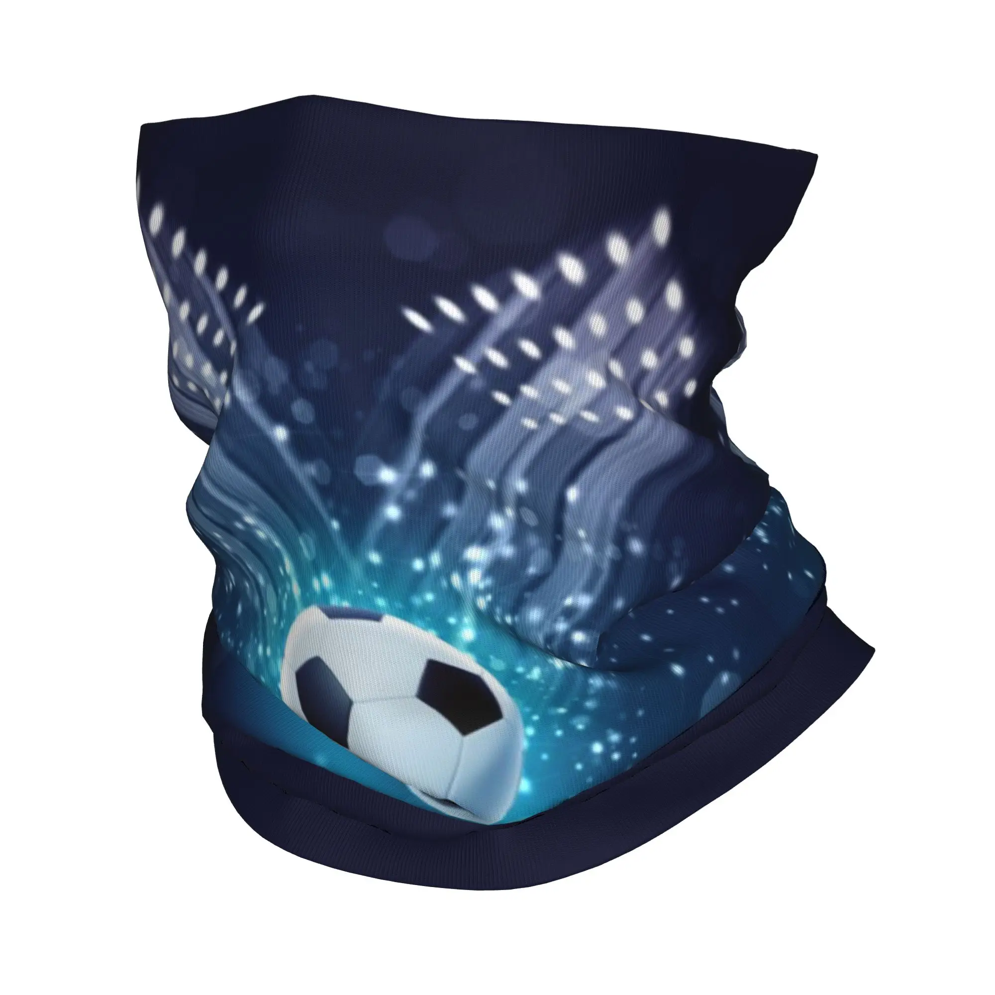 Custom Football Stadium Soccer Ball Pattern Bandana Winter Neck Warmer Women Windproof Wrap Face Scarf for Ski Gaiter Headband
Custom Football Stadium Soccer Ball Pattern Bandana Winter Neck Warmer Women Windproof Wrap Face Scarf for Ski Gaiter Headband