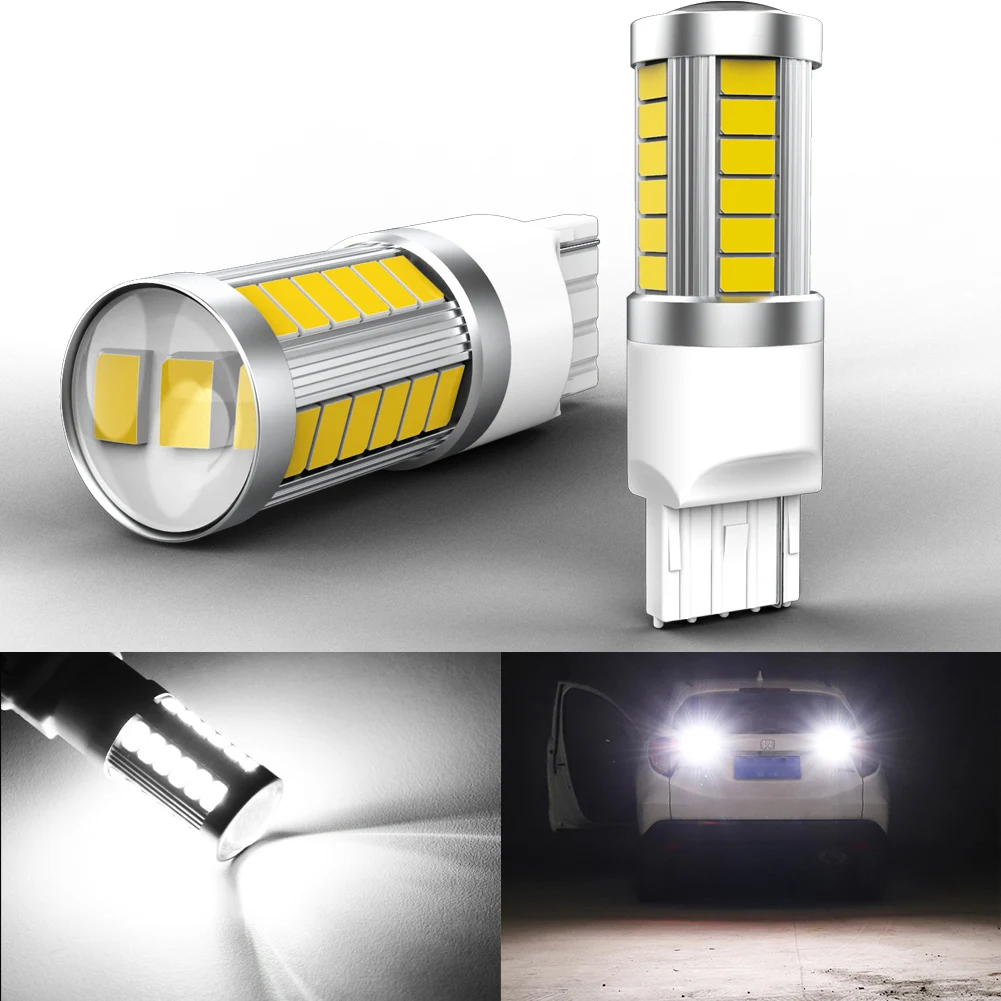 2pcs T20 7440 W21W WY21W Led Car Lights Super Bright High Quality Backup Light DC 12V Plug and Play For T20 7443 Brake Light
2pcs T20 7440 W21W WY21W Led Car Lights Super Bright High Quality Backup Light DC 12V Plug and Play For T20 7443 Brake Light