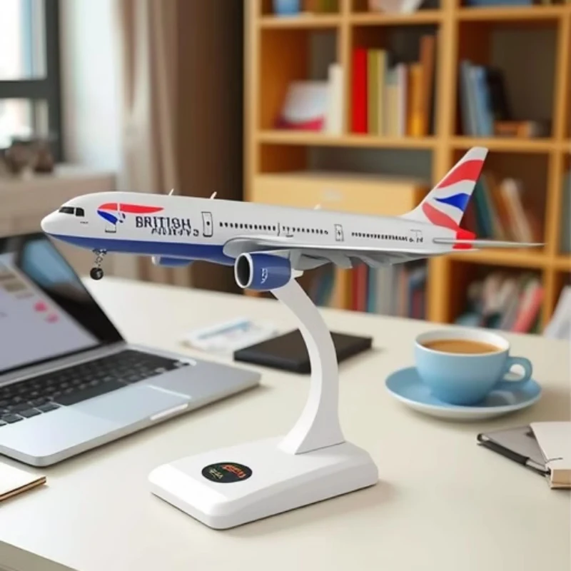 20 см B777 British Airways 777, литая под давлением статическая модель самолета из смолы с колесами и основанием для украшения дома или бизнеса, подарок
20 см B777 British Airways 777, литая под давлением статическая модель самолета из смолы с колесами и основанием для украшения дома или бизнеса, подарок