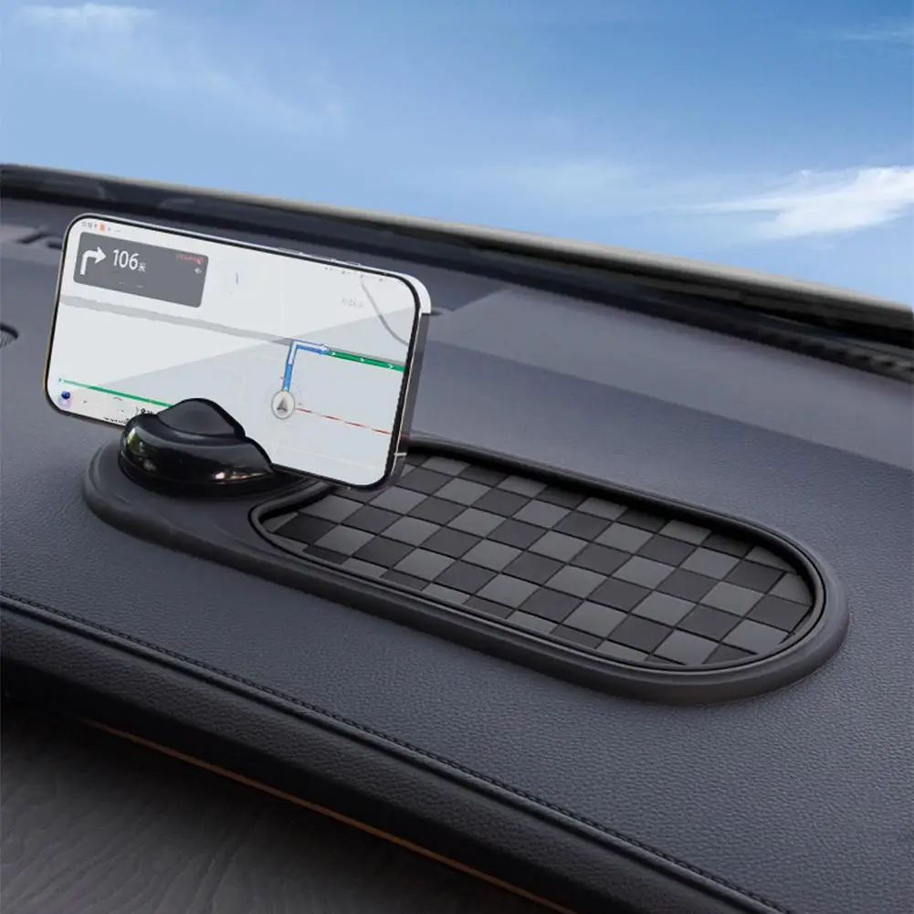 Car Anti-Slip Mat Phone Holder 360-Degree Rotation Phone Installation Dashboard Resistant Simple Car Holder Wear Mat with G9X3
Car Anti-Slip Mat Phone Holder 360-Degree Rotation Phone Installation Dashboard Resistant Simple Car Holder Wear Mat with G9X3