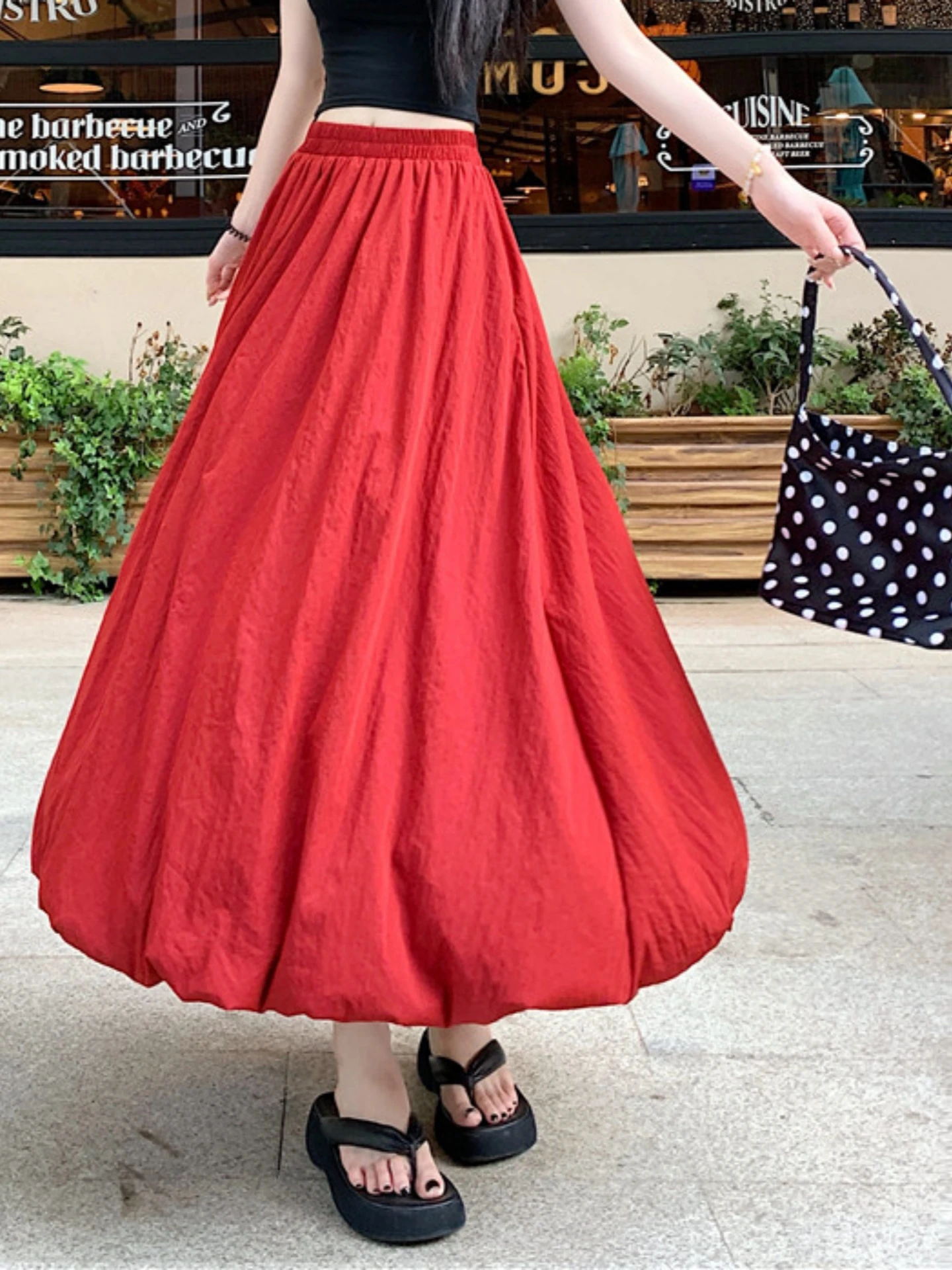Summer 2026 Women's A-Line Midi Skirt Floral Print High Waist Elastic Waist Cool Feeling Polyester Fiber Pocket Daily Wear
Summer 2026 Women's A-Line Midi Skirt Floral Print High Waist Elastic Waist Cool Feeling Polyester Fiber Pocket Daily Wear
