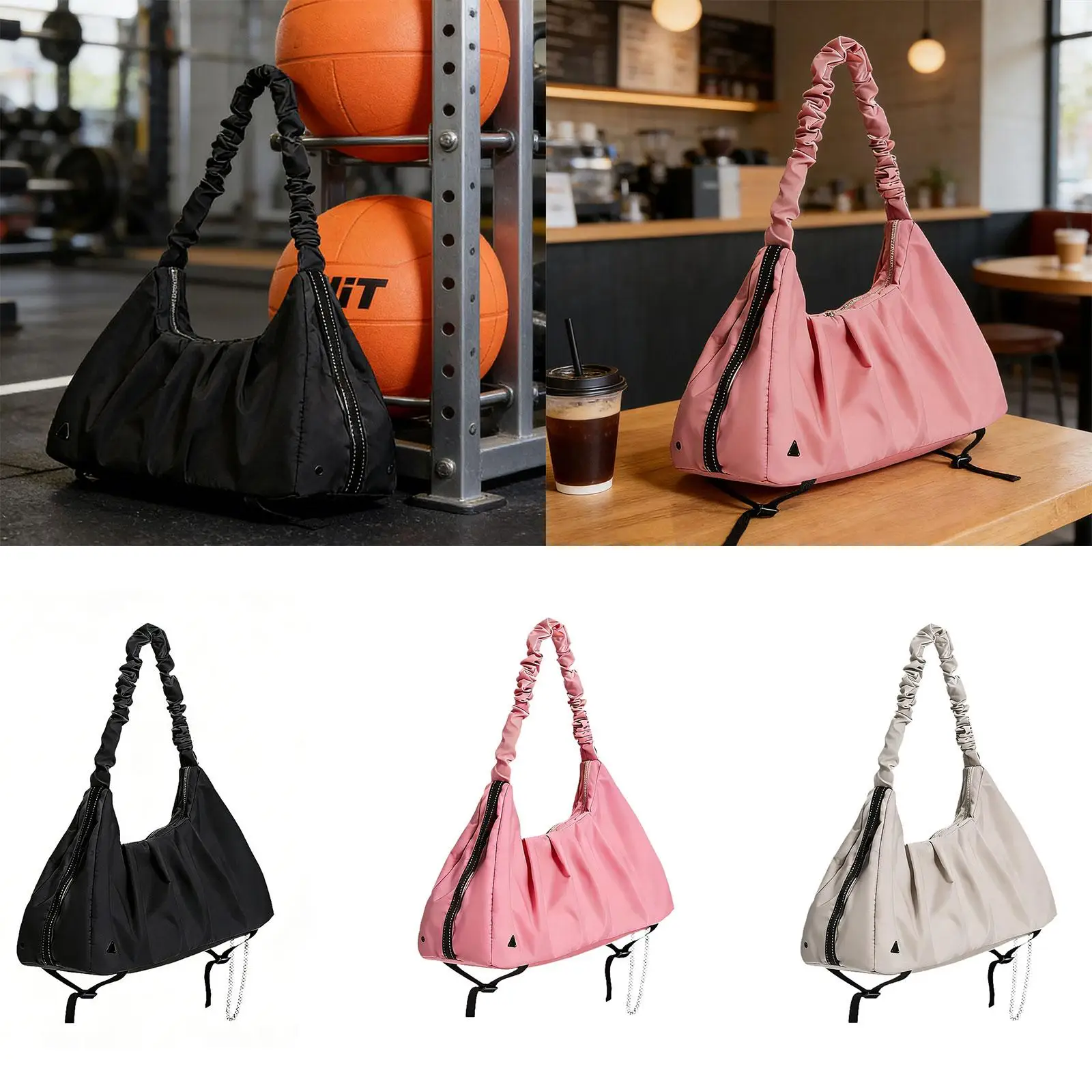 Спортивная сумка для женщин, дорожная сумка для выходных, сумка для плавания, модная нейлоновая сумка с разделением на сухое и влажное отделение, сумка через плечо для фитнеса, спортзала, йоги
Спортивная сумка для женщин, дорожная сумка для выходных, сумка для плавания, модная нейлоновая сумка с разделением на сухое и влажное отделение, сумка через плечо для фитнеса, спортзала, йоги