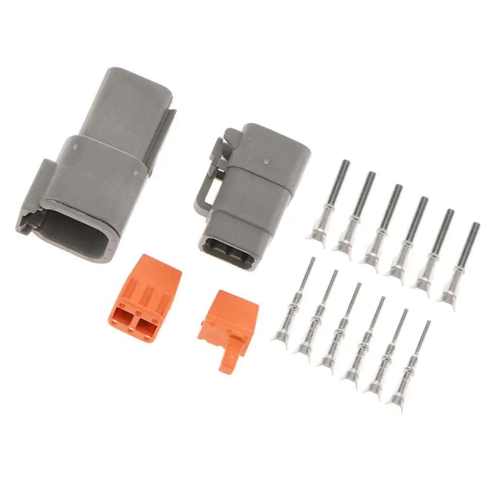 Electrical Wire Connector Plug Waterproof Sealed Terminal Kit Cable Connector for Automotive Car Wiring
Electrical Wire Connector Plug Waterproof Sealed Terminal Kit Cable Connector for Automotive Car Wiring
