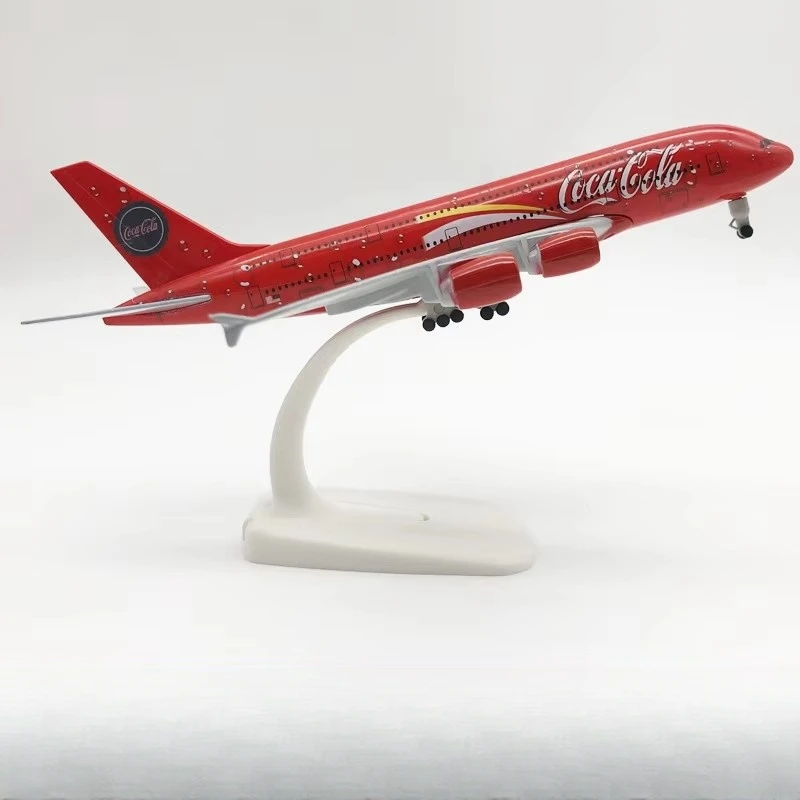 Airbus A380 20CM 1-400 Diecast Metal Airplane Model with Stand Coc 380 Airliner Alloy Model
Airbus A380 20CM 1-400 Diecast Metal Airplane Model with Stand Coc 380 Airliner Alloy Model