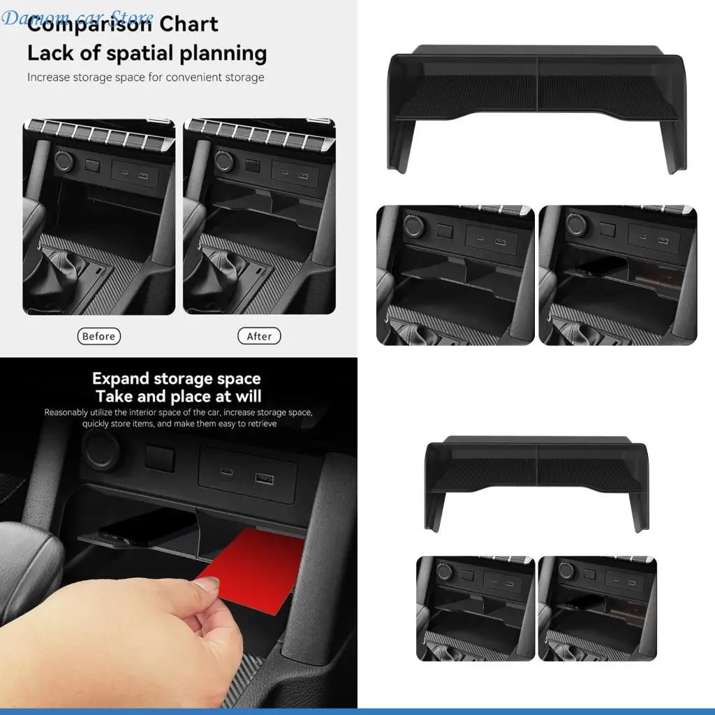 A2UC Car Console ABS Storage Tray Nonslip for L200 24-25 Pickup
A2UC Car Console ABS Storage Tray Nonslip for L200 24-25 Pickup