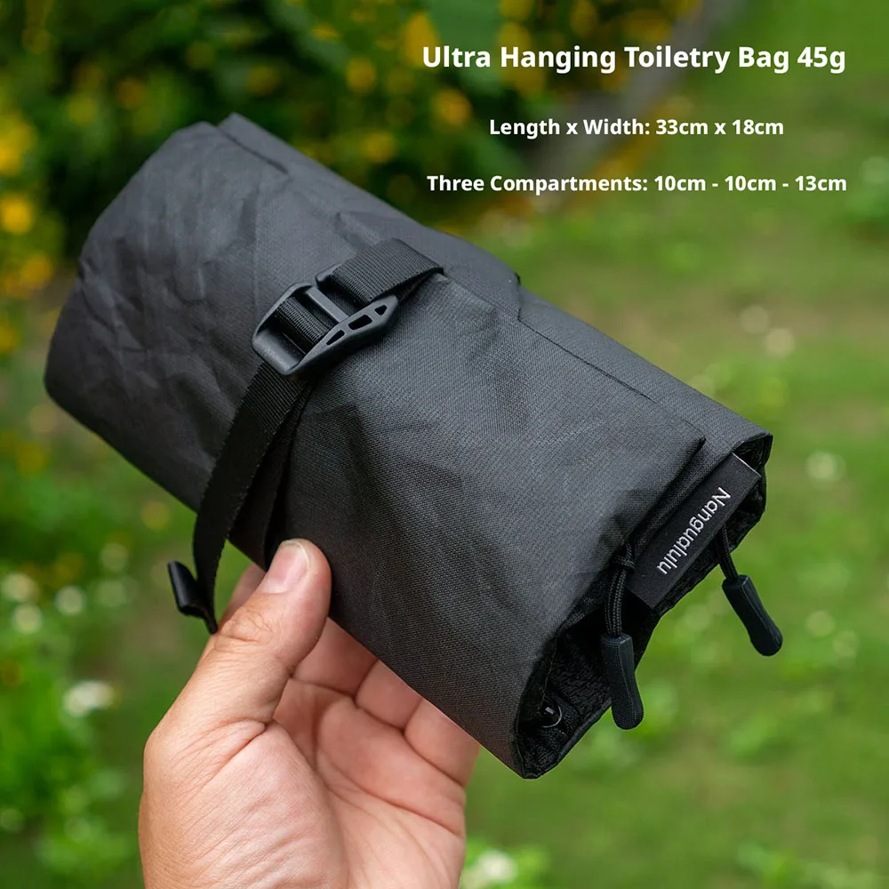 Ultralight Camping Toiletry Bag FoldableOrganizer Ultra 100X UHMWPE Roll-Up Pouch 45g | Hiking & EDC Storage Outdoor Hiking
Ultralight Camping Toiletry Bag FoldableOrganizer Ultra 100X UHMWPE Roll-Up Pouch 45g | Hiking & EDC Storage Outdoor Hiking